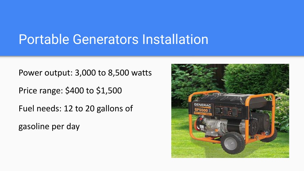 PPT Best residential whole house generators installation Massachusetts PowerPoint Presentation