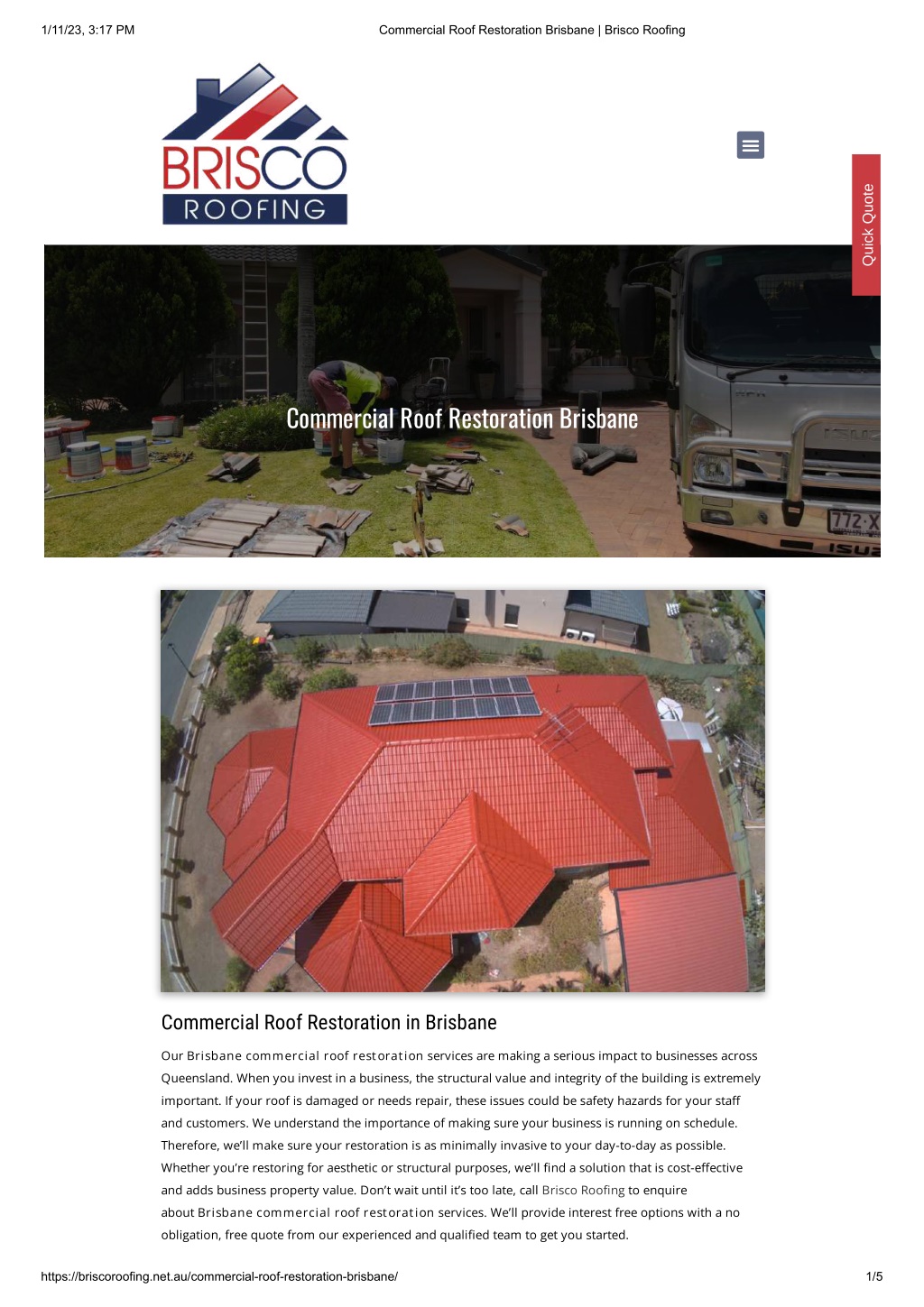 PPT - Commercial Roof Restoration Brisbane _ Brisco Roofing PowerPoint ...