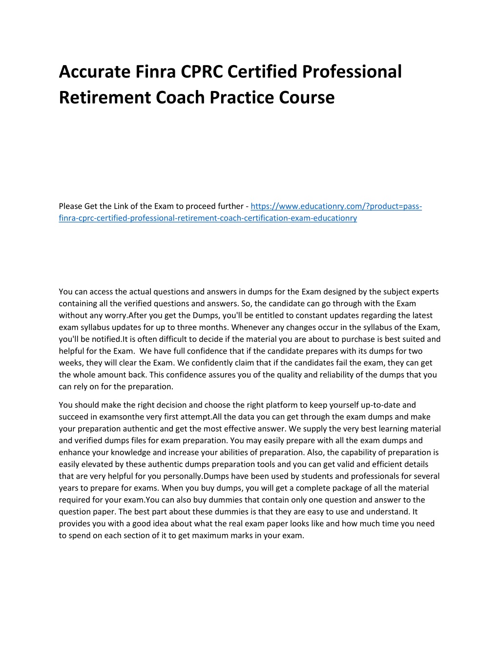 Retirement Course Rpc PPT - Finra CPRC Certified Professional Retirement Coach PowerPoint ...