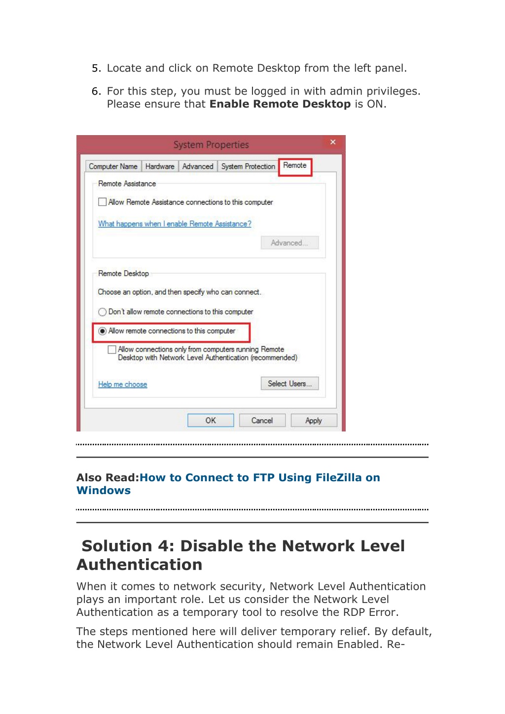 PPT - A Guide To Fix RDP Error - An Internal Error Has Occurred ...