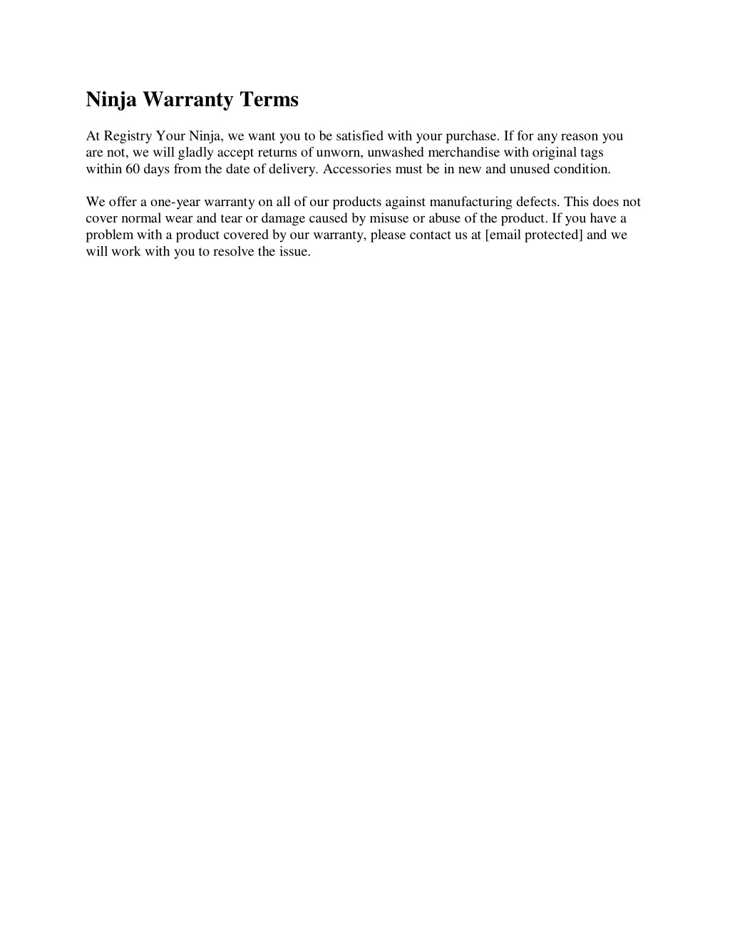PPT accessory offer, customer service