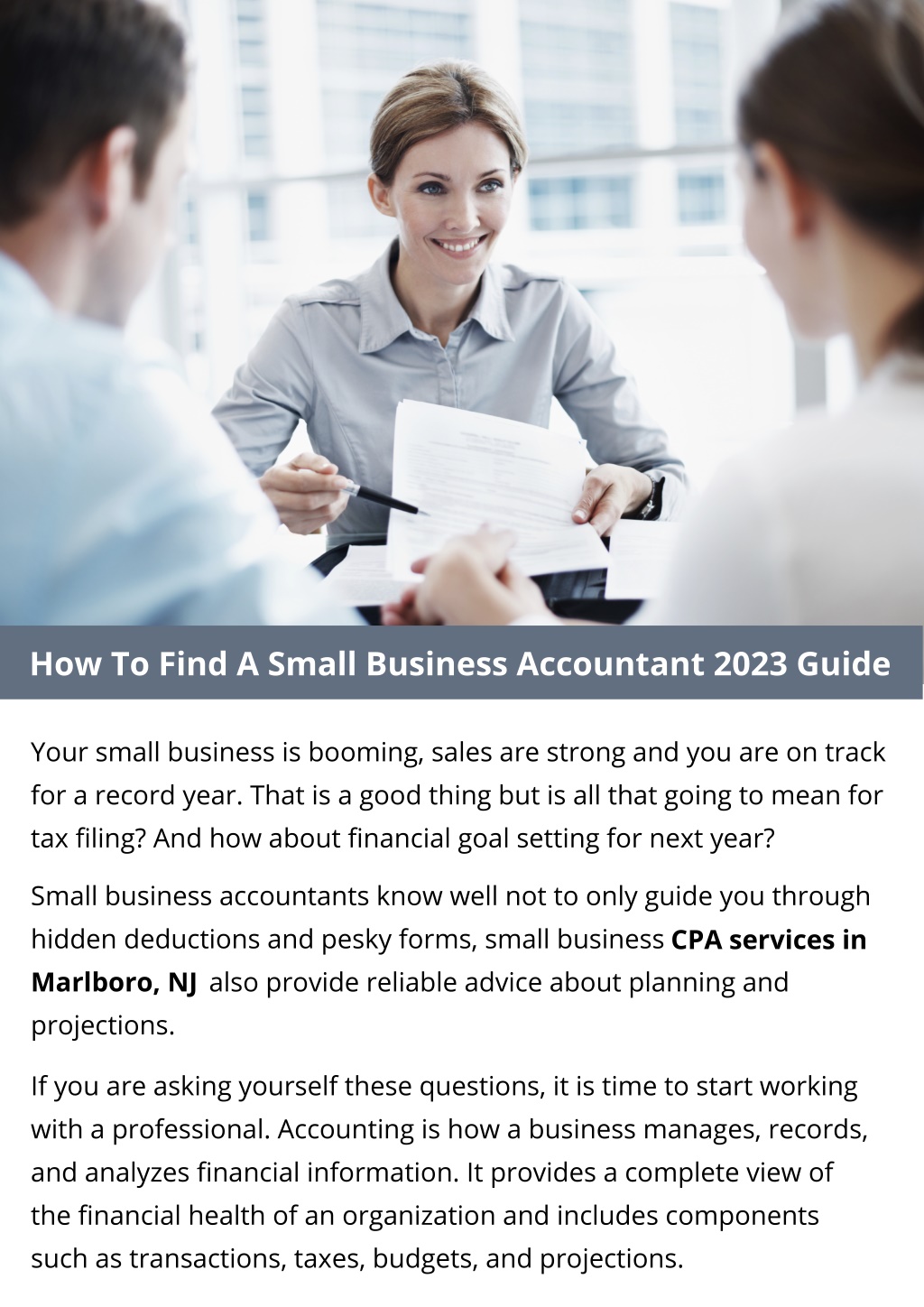 Finding the Right Financial Partner: Your Guide to Finding a Small Business Accountant Near You