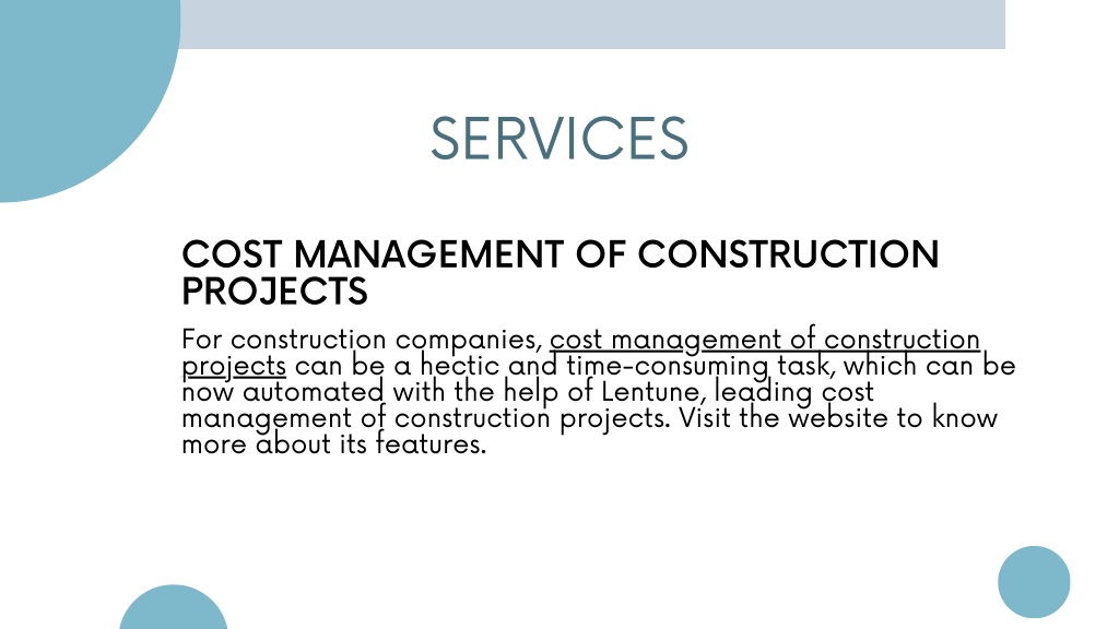 PPT - Cost control in construction PowerPoint Presentation, free ...