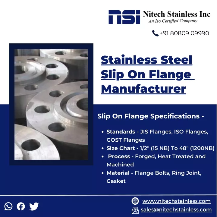 Ppt Blind Flanges Threaded Flanges Weld Neck Flanges Slip On Flanges Flanges Powerpoint