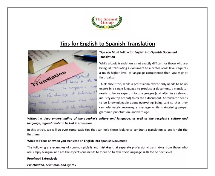 ppt-tips-for-english-to-spanish-translation-powerpoint-presentation