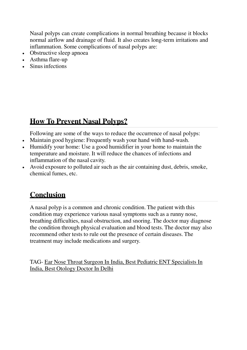 PPT What Are Nasal Polyps Explained By Dr. Ameet Kishore PowerPoint