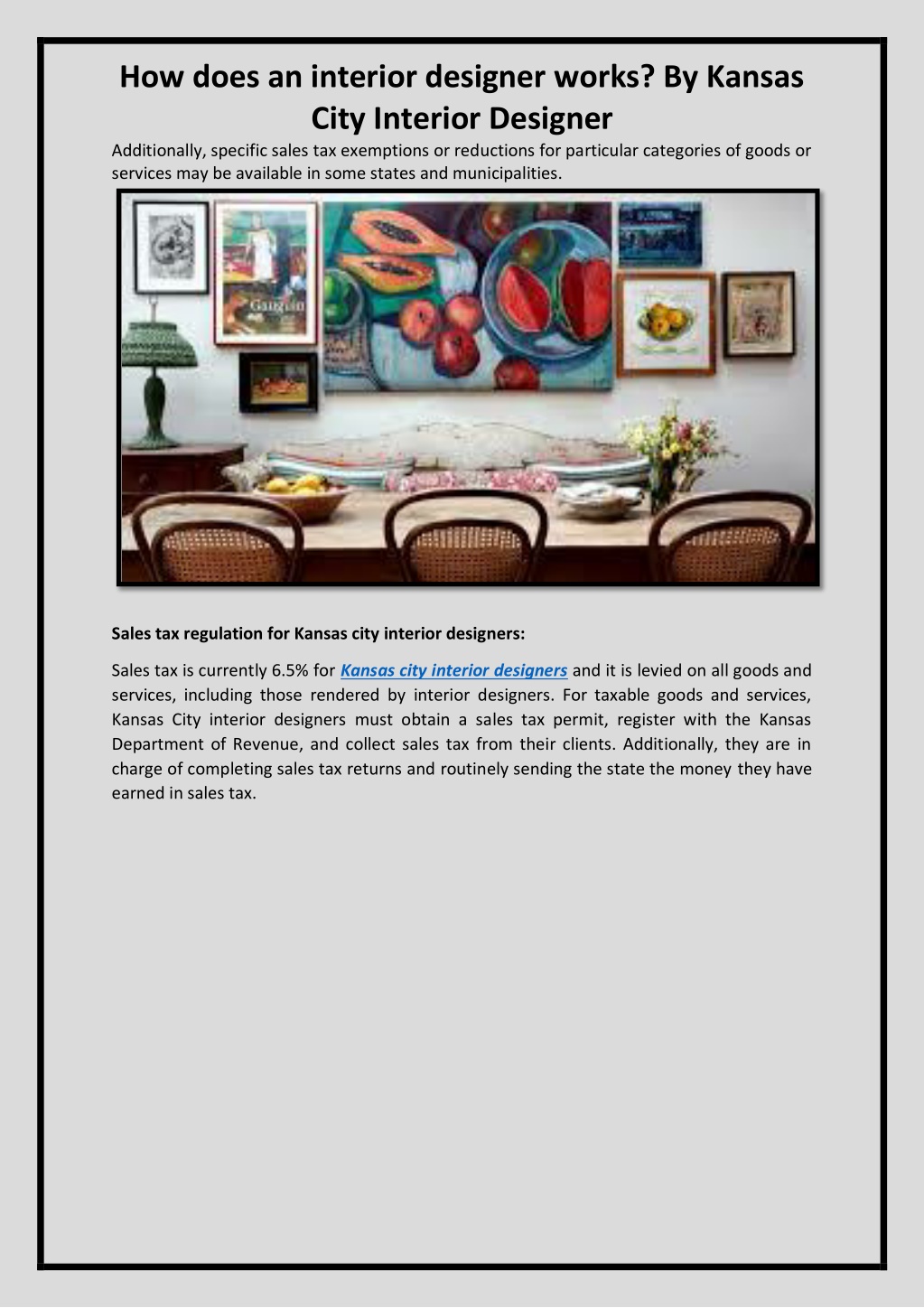 PPT - What is the process of an interior designer? By an interior ...