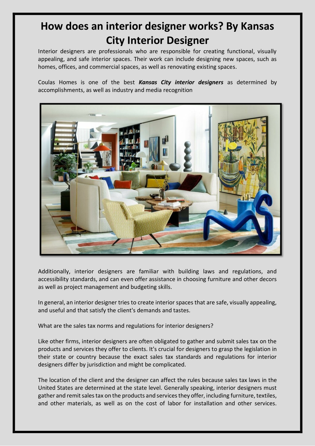 PPT - What is the process of an interior designer? By an interior ...