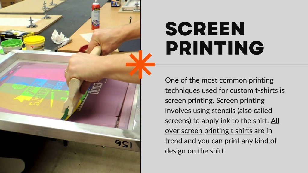 PPT - What Kind Of Printing Techniques Are Used For Custom T-Shirts ...