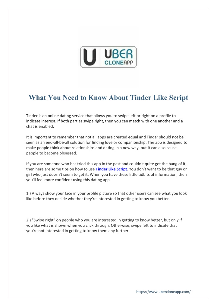PPT What You Need to Know About Tinder Like Script PowerPoint Presentation ID11896591