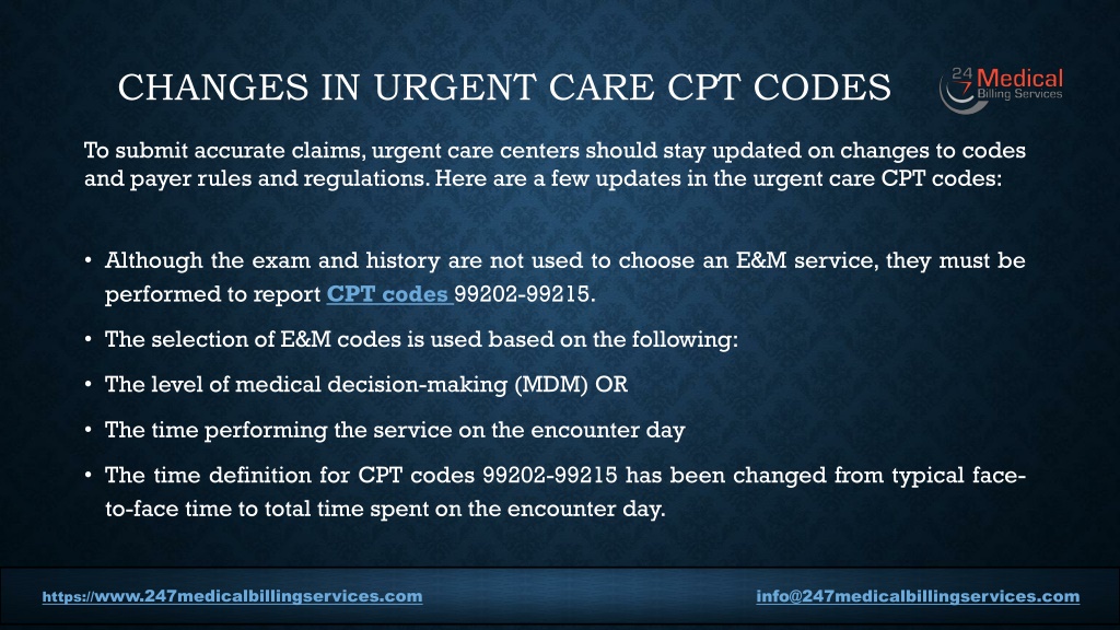 PPT Urgent Care Billing And Coding Guidelines 2023 PDF PowerPoint