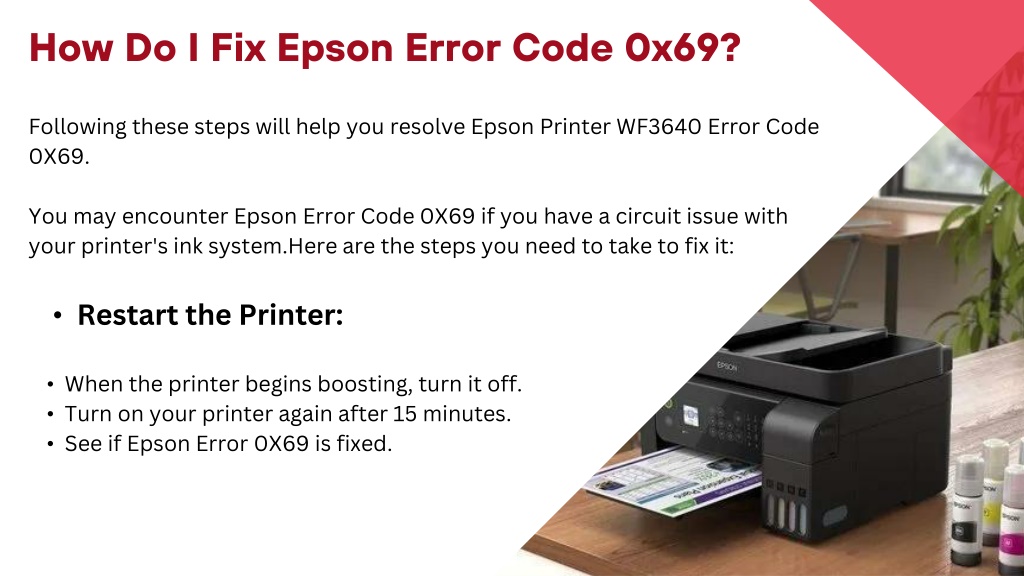 Ppt Epson Error Code 0x69 Good Guide To Solve Powerpoint Presentation Id11902456 5882