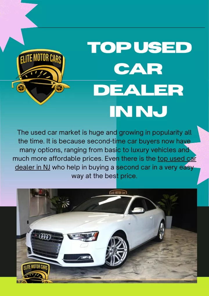 PPT Top Used Car Dealer in NJ Elite Motor Cars PowerPoint