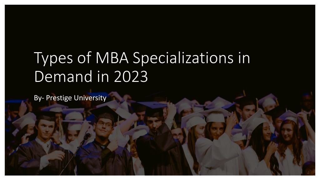 Ppt Types Of Mba Specializations In Demand In 2023 Powerpoint Presentation Id11905846 