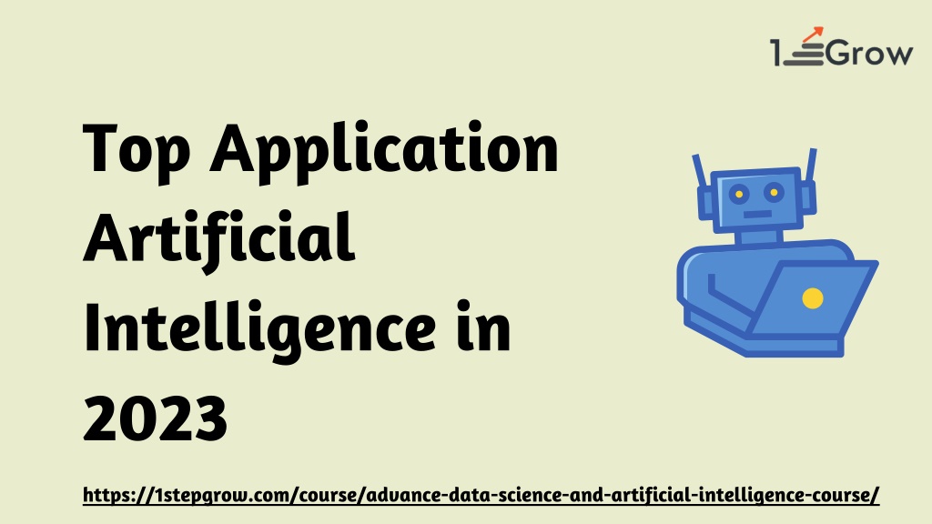 PPT - Top Application Artificial Intelligence In 2023 PowerPoint Presentation - ID:11907884