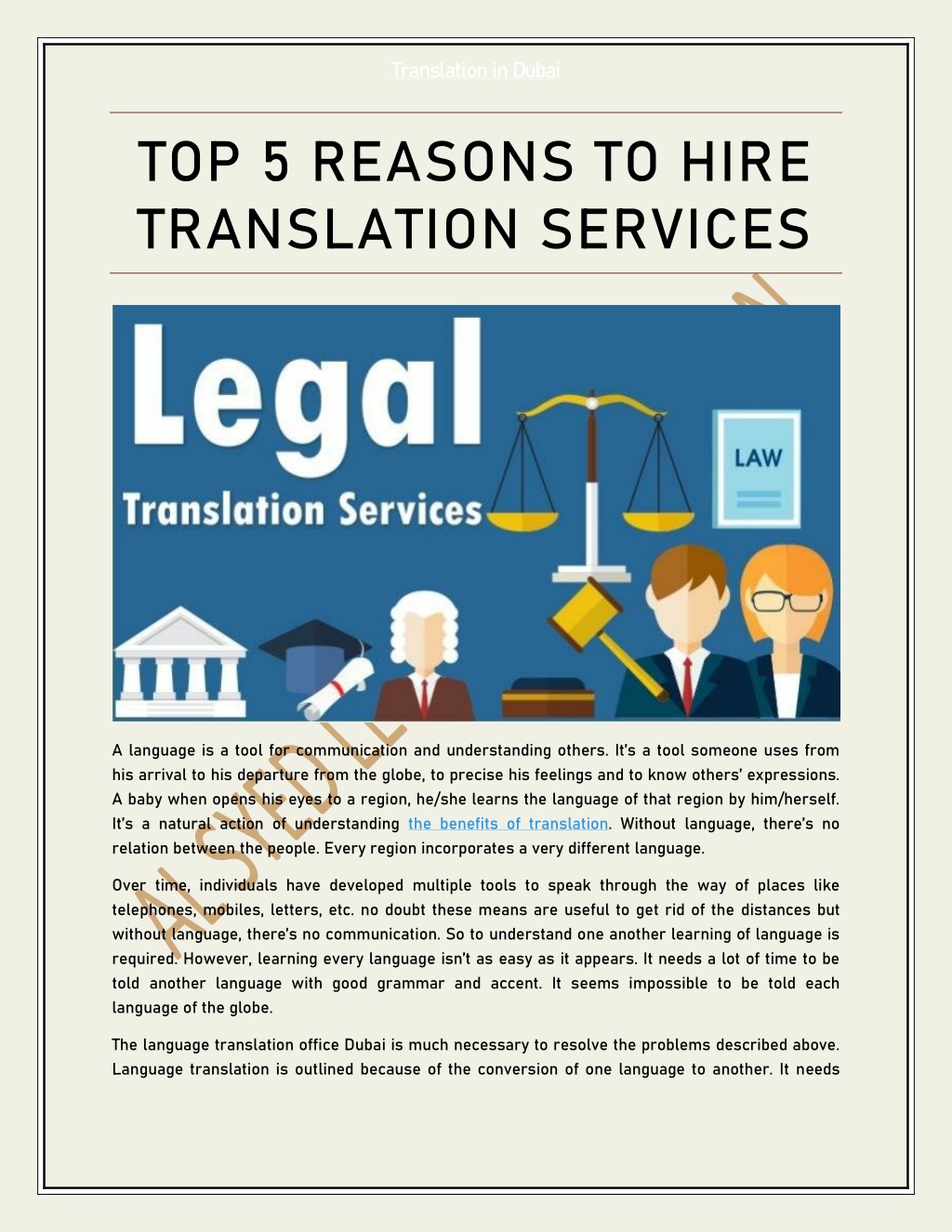 ppt-top-5-reasons-to-hire-translation-services-powerpoint