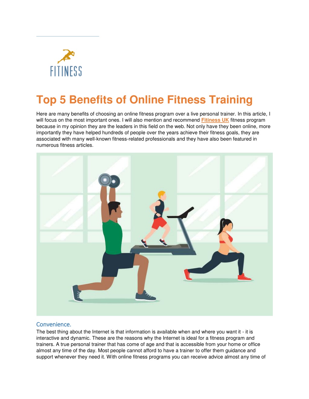 ppt-top-5-benefits-of-online-fitness-training-powerpoint-presentation