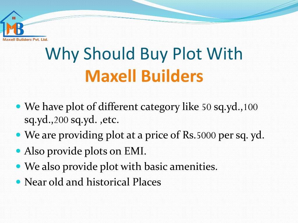 PPT - Buy Plots in Vrindavan | Maxell Builders PowerPoint Presentation ...