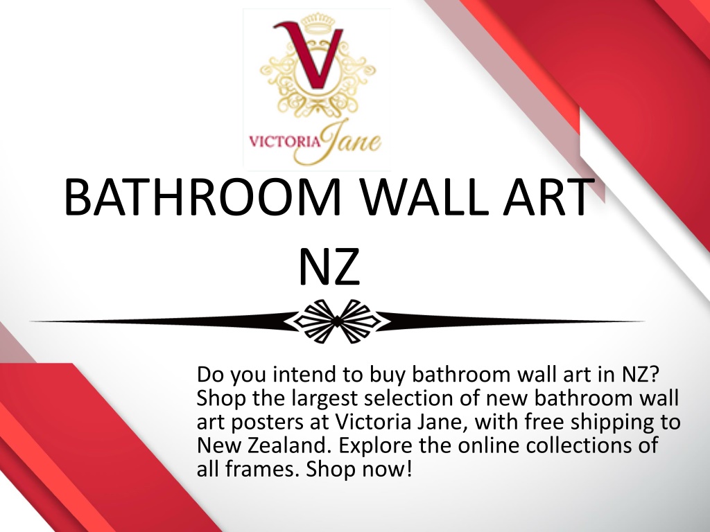 PPT BATHROOM WALL ART NZ PowerPoint Presentation, free download ID11911533