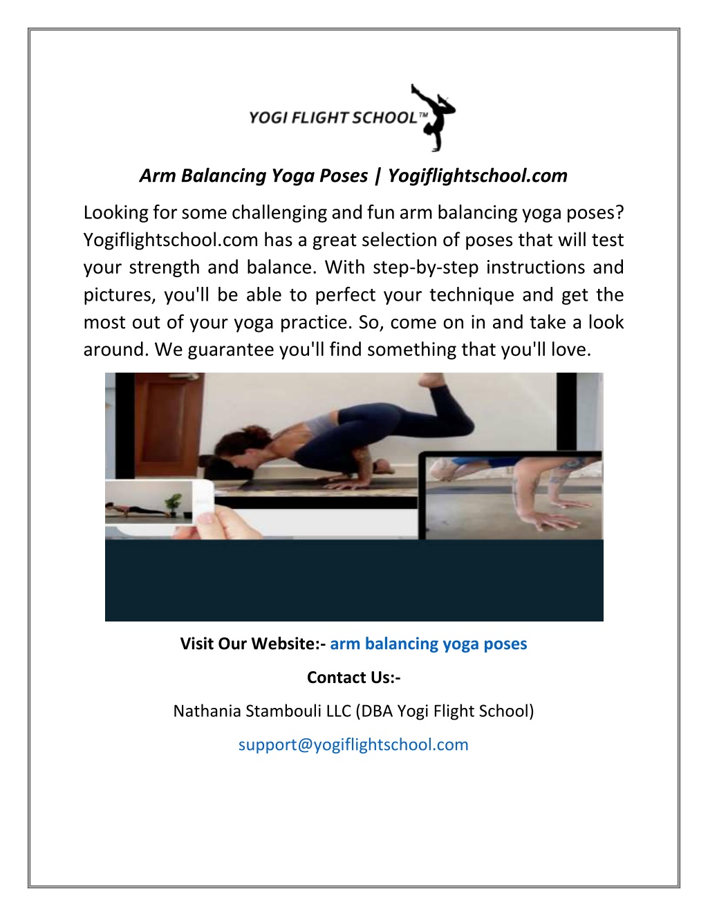 PPT - Arm Balancing Yoga Poses PowerPoint Presentation, free download ...