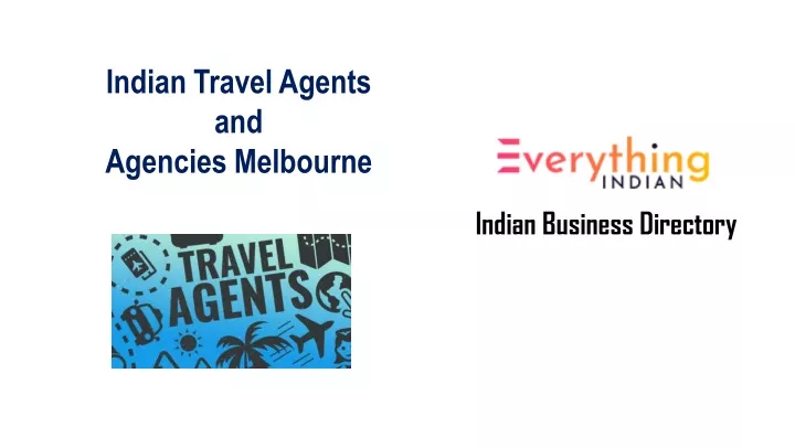 travel agents melbourne to india