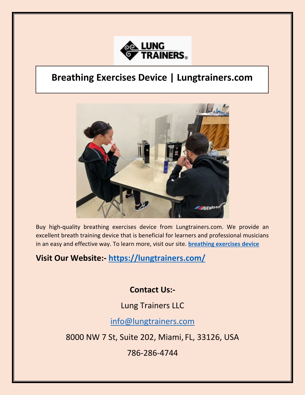 PPT - Breathing Exercises Device | Lungtrainers.com PowerPoint ...