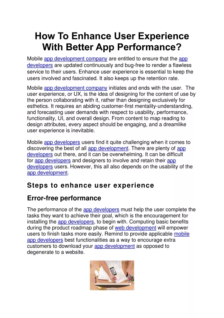 PPT - How To Enhance User Experience With Better App Performance (1) (1 ...