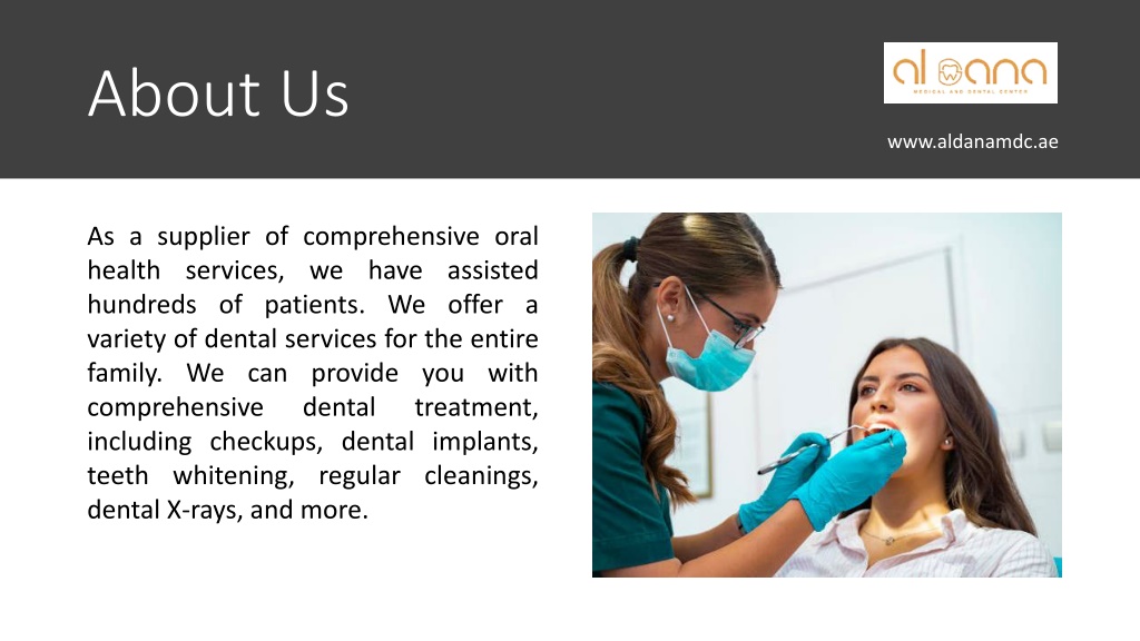 PPT Dental Expert Center Abu Dhabi PowerPoint Presentation, free