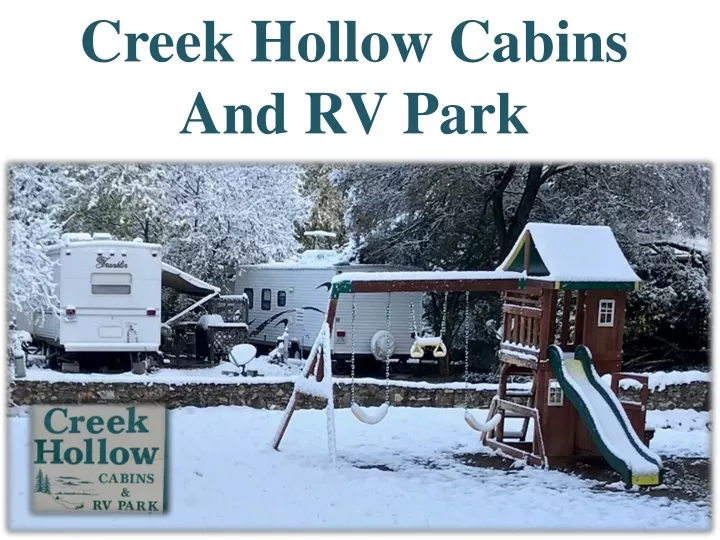 PPT Creek Hollow Cabins And RV Park PowerPoint Presentation Free   Creek Hollow Cabins And Rv Park N 