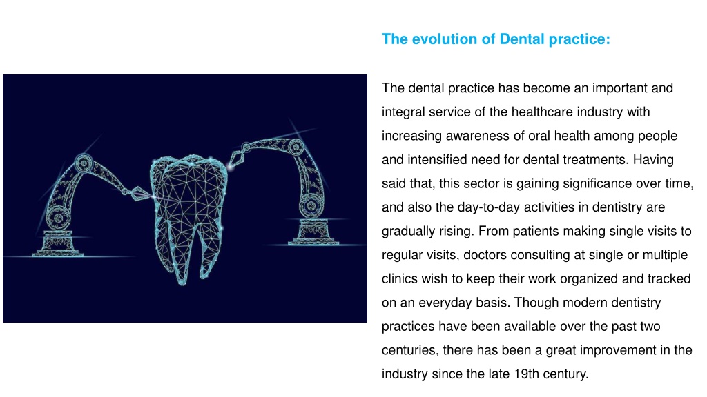 Ppt Why Is It A Requisite To Have Software To Manage And Analyze Dental Practices Powerpoint 8982