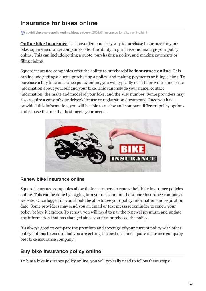 ppt-insurance-for-bike-online-powerpoint-presentation-free-download