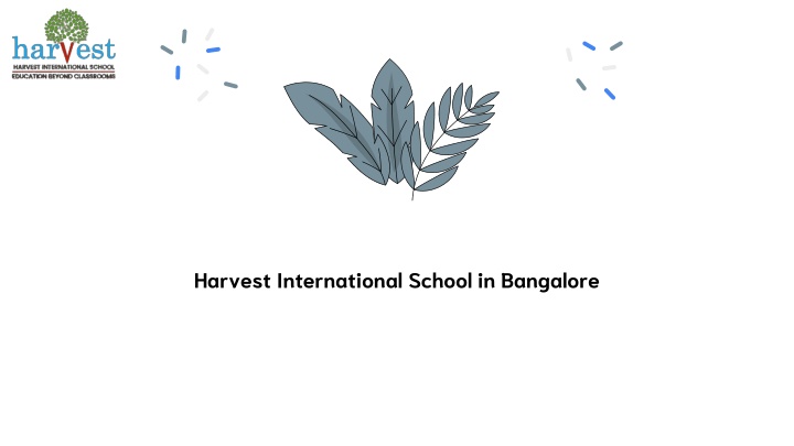 harvest international school in bangalore n.