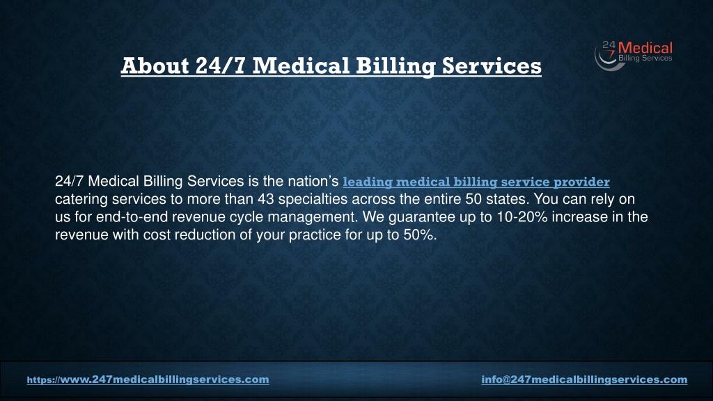 Ppt 5 Reasons Hire Medical Billing Company Pdf Powerpoint Presentation Id11917662 