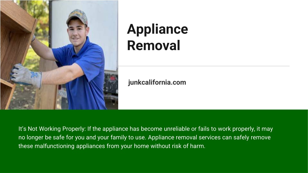PPT Appliance Removal PowerPoint Presentation, free download ID