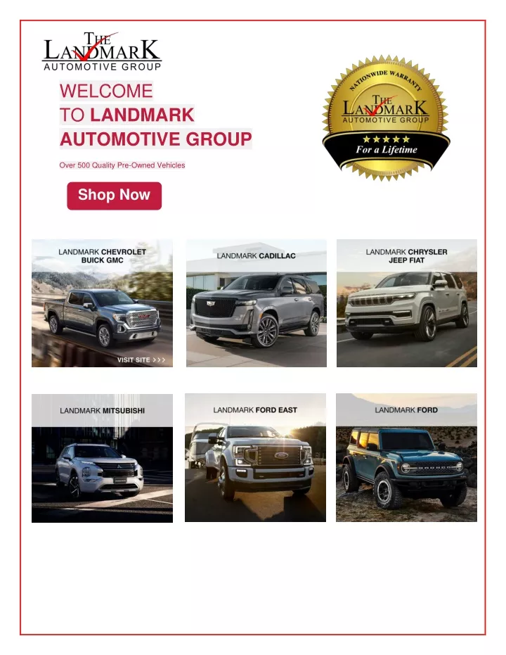 PPT - Welcome to Landmark Automotive Group PowerPoint Presentation ...