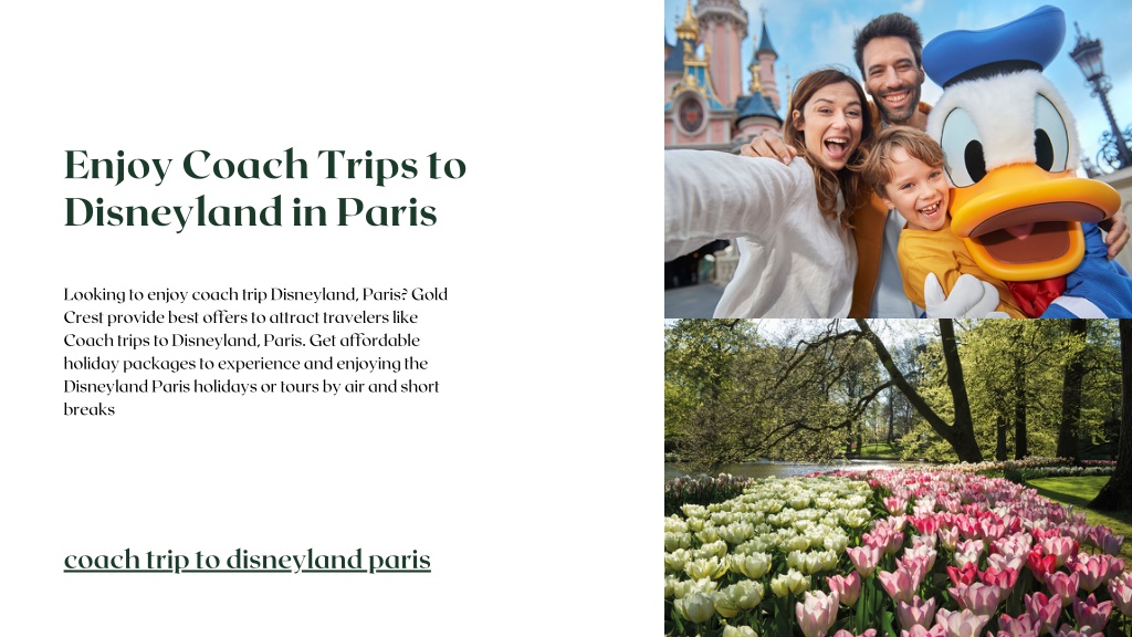 PPT - Enjoy Coach Trips to Disneyland in Paris PowerPoint Presentation ...