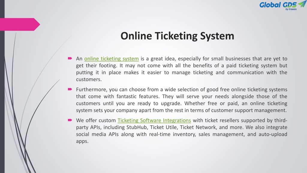 PPT - Online Ticketing System PowerPoint Presentation, Free Download ...