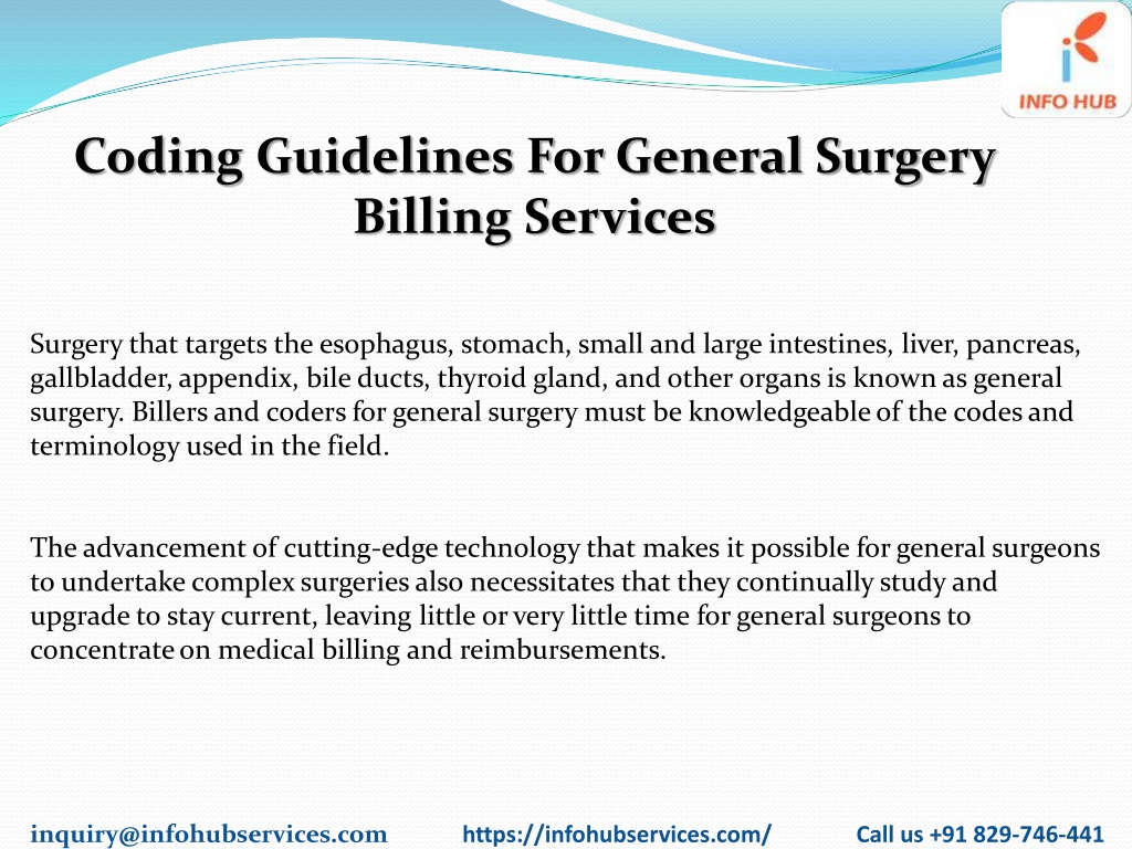 PPT - Coding Guidelines For General Surgery Billings PDF PowerPoint ...