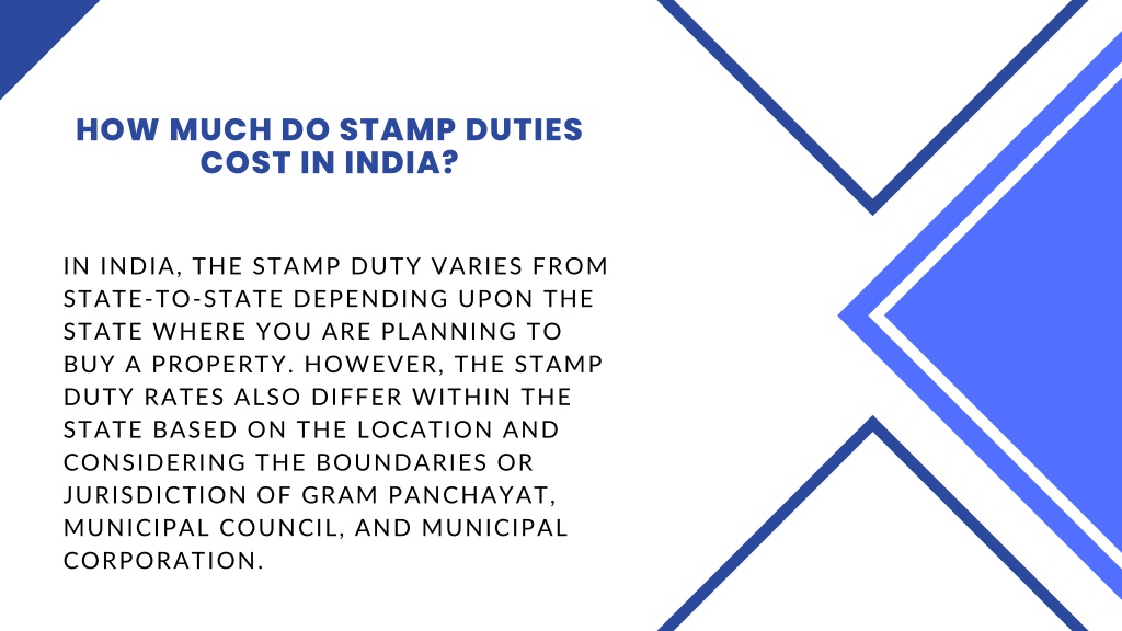 PPT Stamp Duty in India PowerPoint Presentation, free download ID