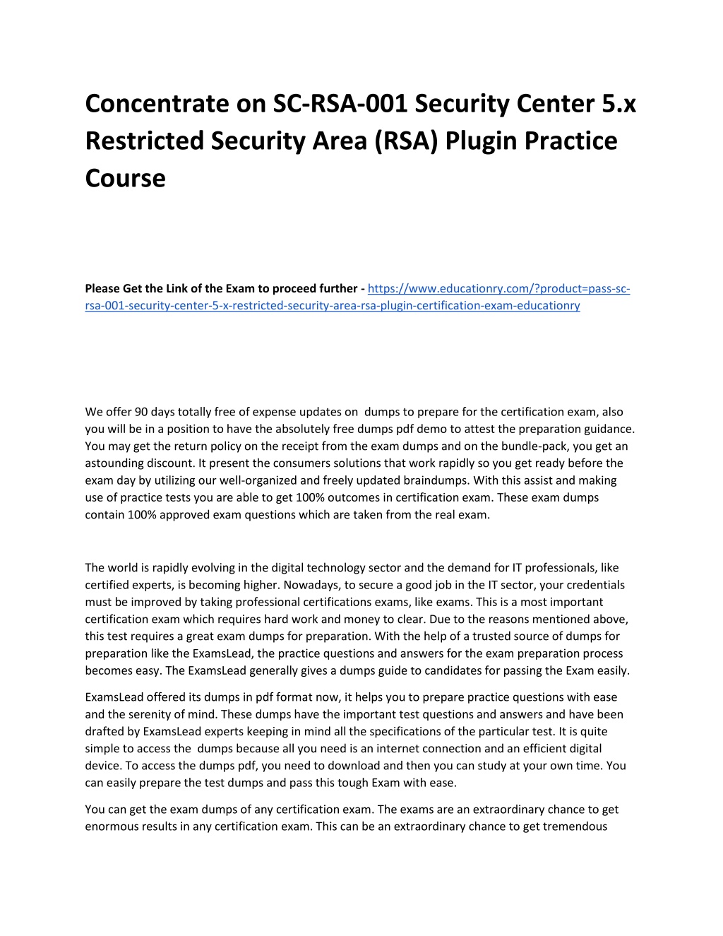 PPT - SC-RSA-001 Security Center 5.x Restricted Security Area (RSA ...