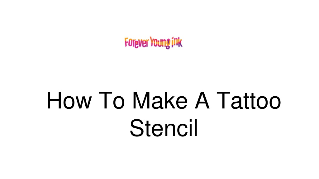 PPT - How To Make A Tattoo Stencil PowerPoint Presentation, free download -  ID:11921052