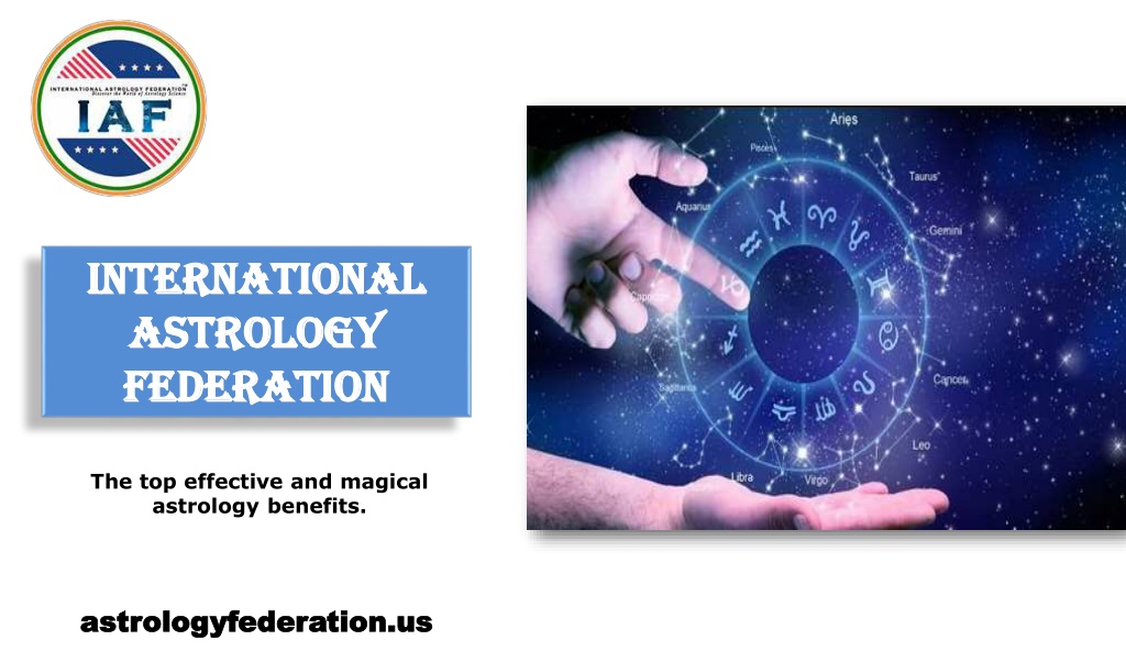 PPT International Astrology Federation PowerPoint Presentation, free