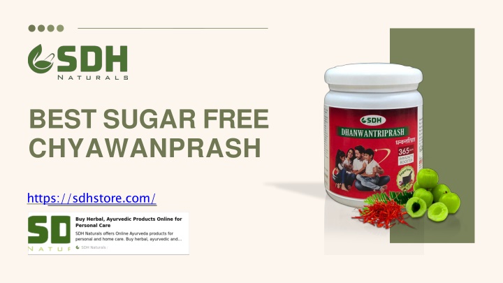 PPT Best Sugar Free Chyawanprash PowerPoint Presentation free PPT Best Sugar Free Chyawanprash PowerPoint Presentation free
