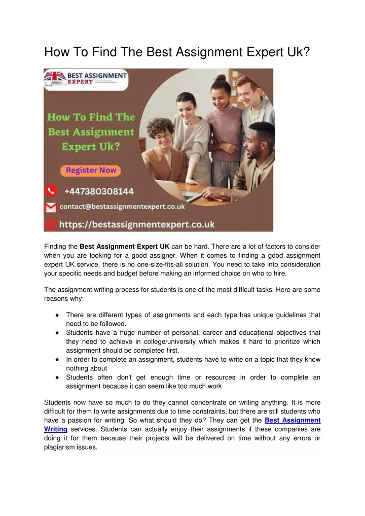 teachers knowledge assignment expert