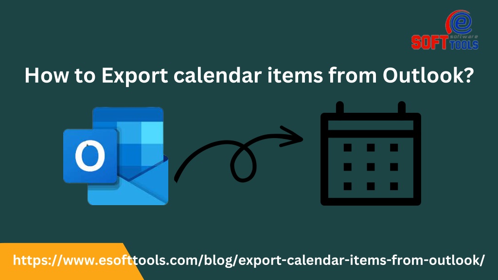 PPT How to Export calendar items from Outlook? PowerPoint
