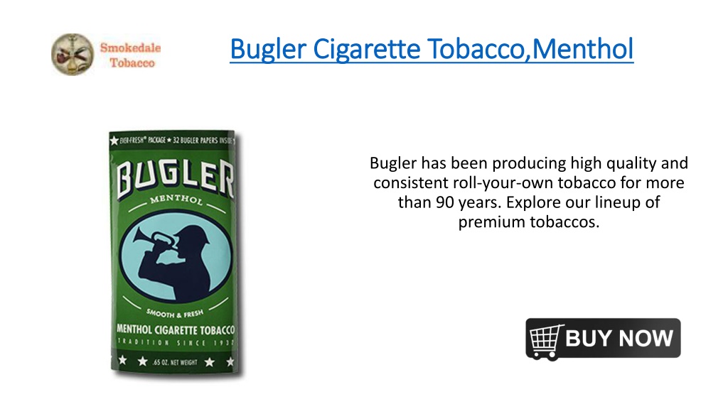 PPT Bugler Cigarette Tobacco,Menthol PowerPoint Presentation, free