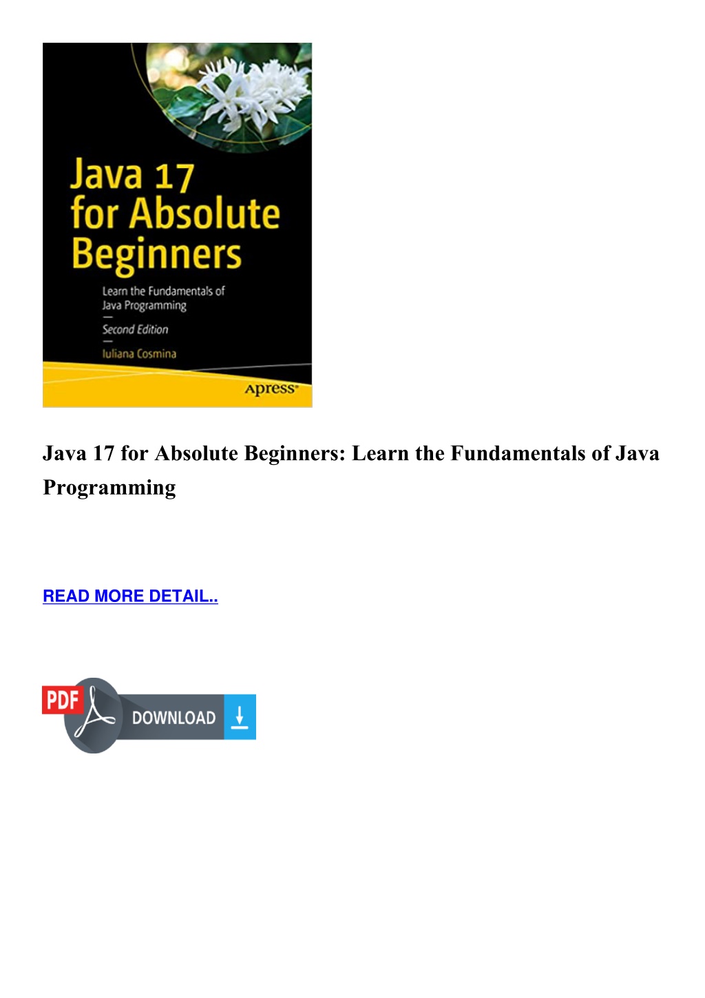 PPT - Java 17 For Absolute Beginners Learn The Fundamentals Of Java ...