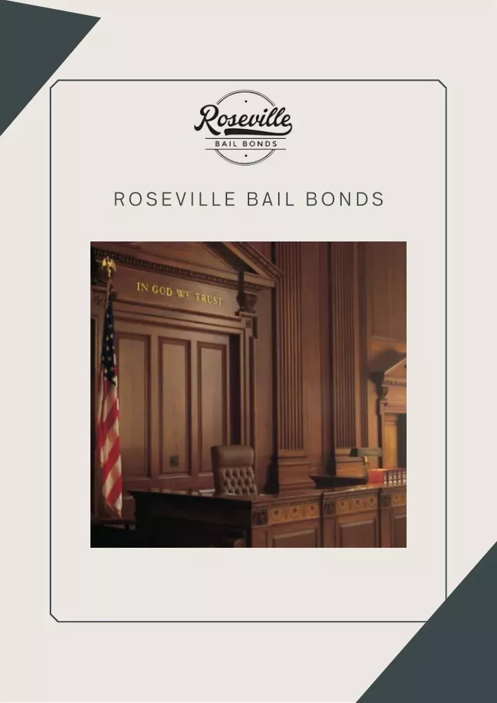 PPT Bails Bondsman Roseville Bail Bonds PowerPoint Presentation
