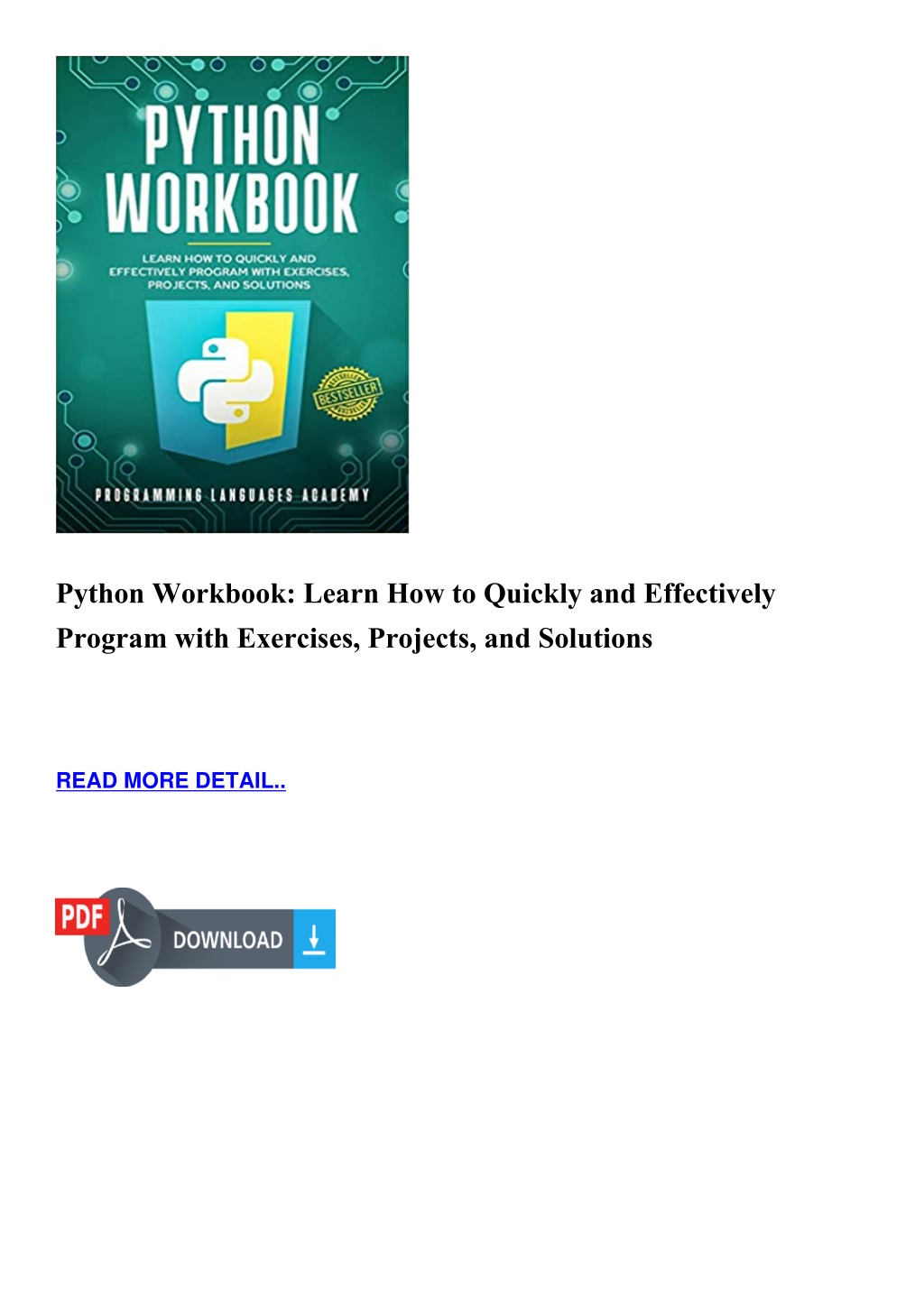 PPT - Python Workbook Learn How To Quickly And Effectively Program With ...