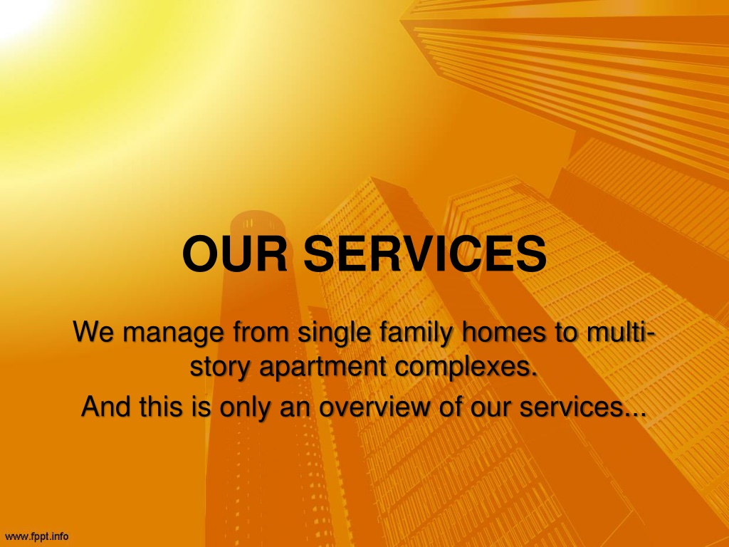 PPT Management Company for Rental Property in Moncton PowerPoint